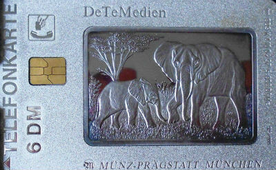 Cartes · Carte en argent massif