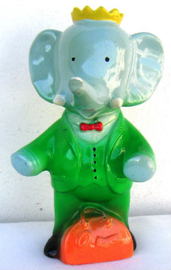 Jouets · Jouets Babar - Bebe · Tele Hachette 1970 - 20cm