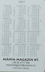 Calendriers · Hongrie