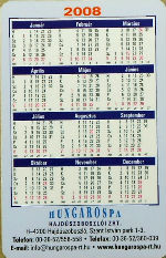 Calendriers · Hongrie