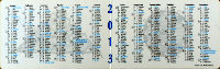 Calendriers · Hongrie