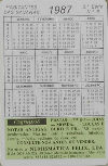 Calendriers · Portugal