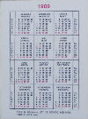 Calendriers · Union Sovietique - Urss