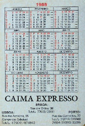 Calendriers · Portugal