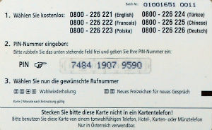 Cartes · Autriche