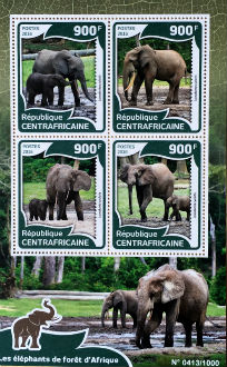 Timbres · Centre Afrique