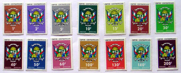 Timbres · Rep. Centrafricaine