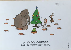 Cartes · 23 cartes hollandaises " Merry Christmas - Happy New Year"
