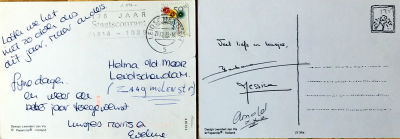 Cartes · 23 cartes hollandaises " Merry Christmas - Happy New Year"
