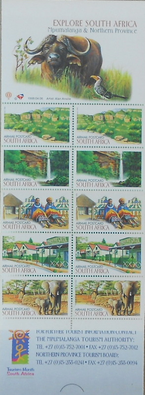 Timbres · Afrique DU SUD