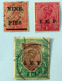 Timbres · Inde Anglaise