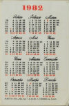 Calendriers · Union Sovietique - Urss