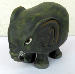 Jouets · Elephants Divers Matieres - Petites Tailles