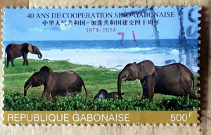 Timbres · Gabon