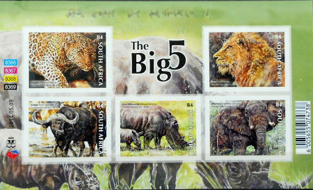 Timbres · Afrique DU SUD