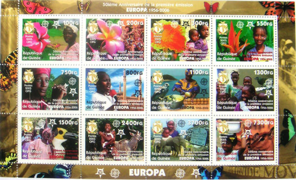 Timbres · Guinee