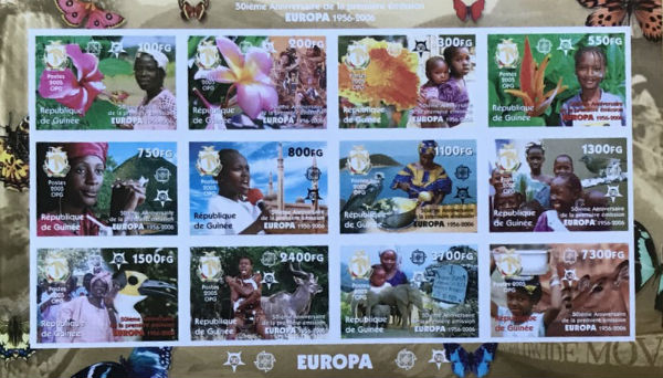 Timbres · Guinee