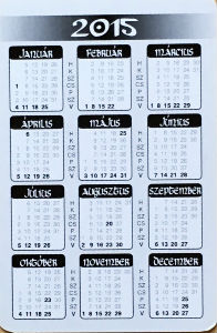 Calendriers · Hongrie