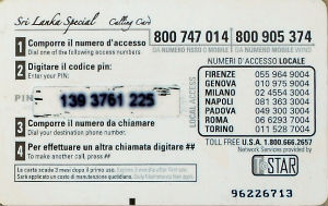 Cartes · Italie