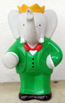 Jouets · Jouets Babar - Bebe · Babar Characters 1990 - 16 cm