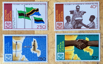 Timbres · Afrique de l'Est
