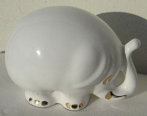 Diverses matières · Elephants EN Porcelaine - Ceramique