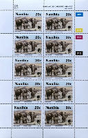 Timbres · Namibie