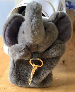 Porte-clés · Porte-clés-pluche-centimètre