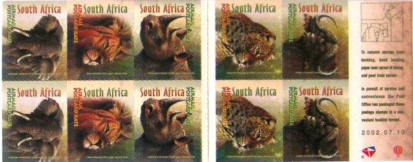 Timbres · Afrique DU SUD