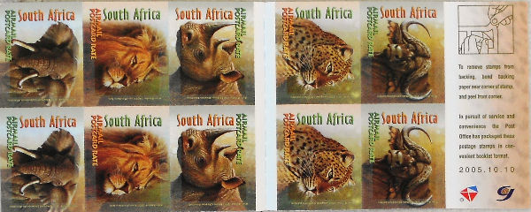 Timbres · Afrique DU SUD