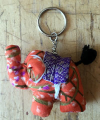 Porte-clés · Porte-clés-pluche-centimètre