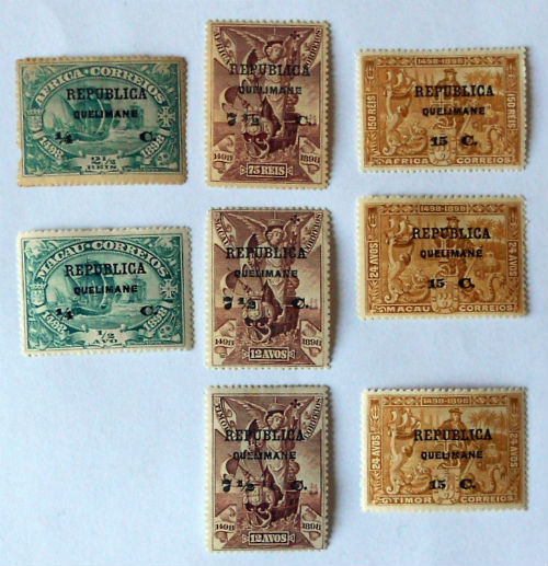 Timbres · QUELIMANE (Portugal)