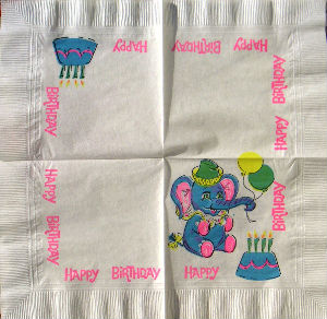 Serviettes en papier · Serviettes EN Papier - Tissus