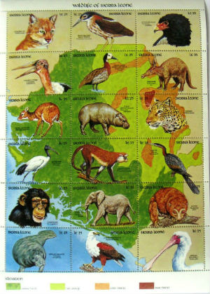 Timbres · Sierra Leone