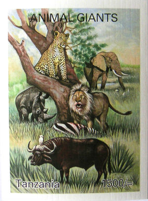 Timbres · Tanzanie