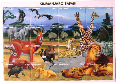 Timbres · Tanzanie