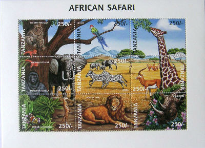 Timbres · Tanzanie