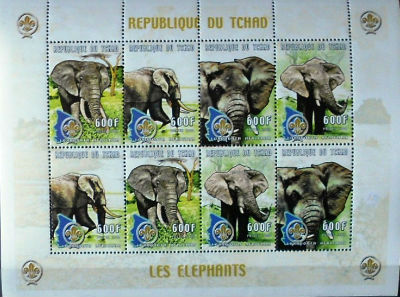 Timbres · Tchad