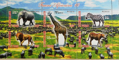 Timbres · Tchad