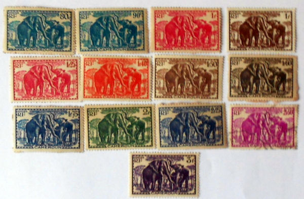 Timbres · Cameroun Francais