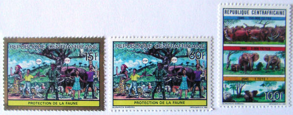 Timbres · Rep. Centrafricaine