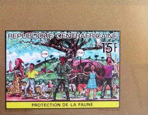 Timbres · Rep. Centrafricaine