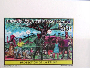 Timbres · Rep. Centrafricaine