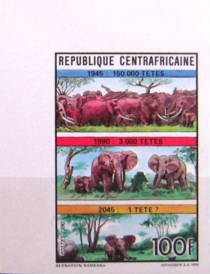 Timbres · Rep. Centrafricaine