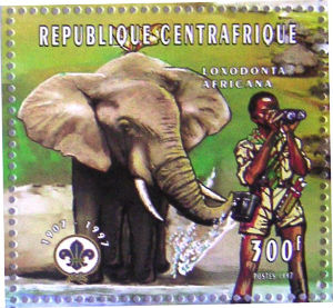 Timbres · Rep. Centrafricaine