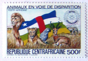 Timbres · Rep. Centrafricaine