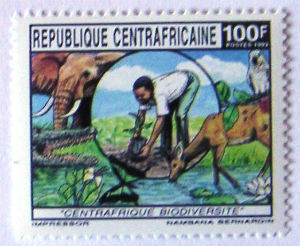 Timbres · Rep. Centrafricaine
