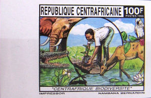 Timbres · Rep. Centrafricaine