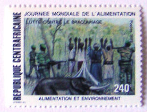 Timbres · Rep. Centrafricaine