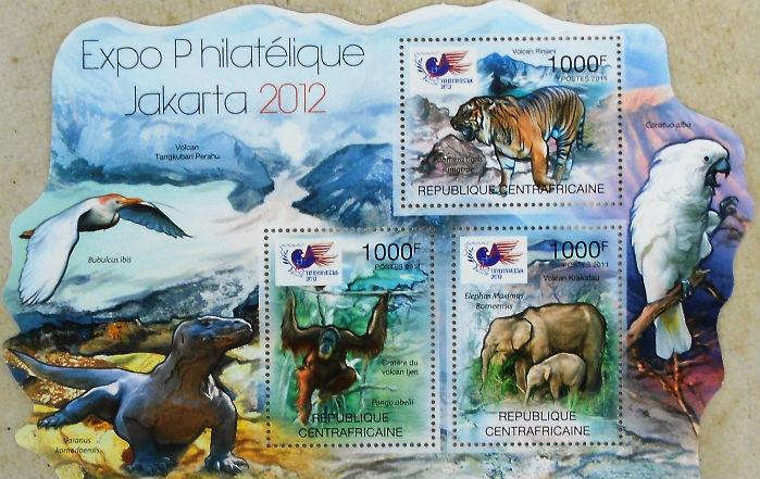 Timbres · Rep. Centrafricaine